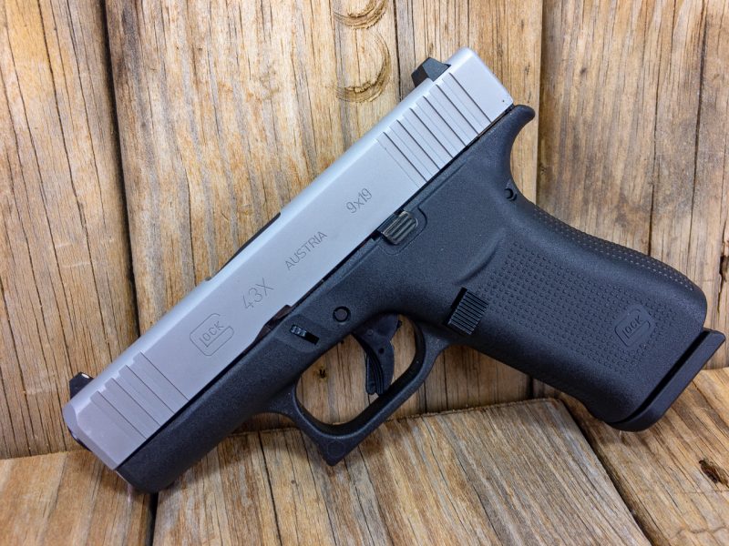 I think the Glock 43X is perfectly proportioned for concealed carry. It's big enough to get a full and proper grip but small enough to easily conceal. 