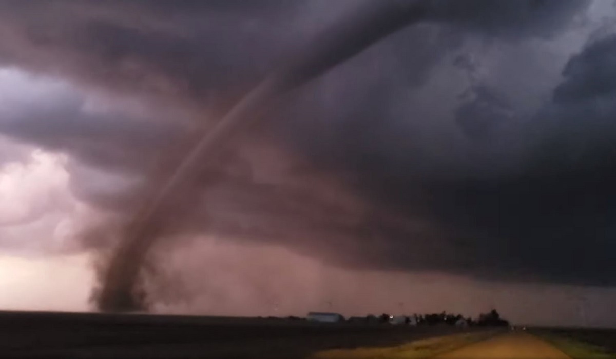 Watch: Tornado Touches Down in Kansas, Appears to Hit Storm Chaser's ...