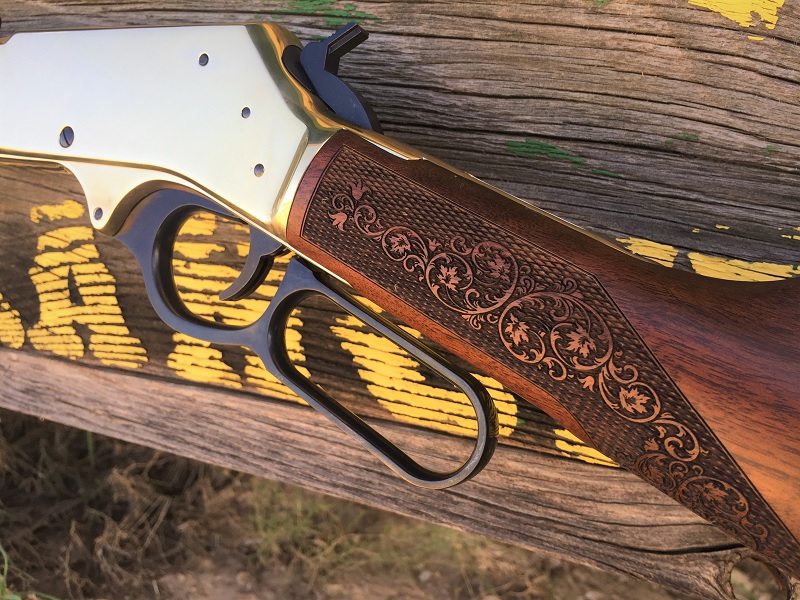 Side Gate Lever Action Rifle