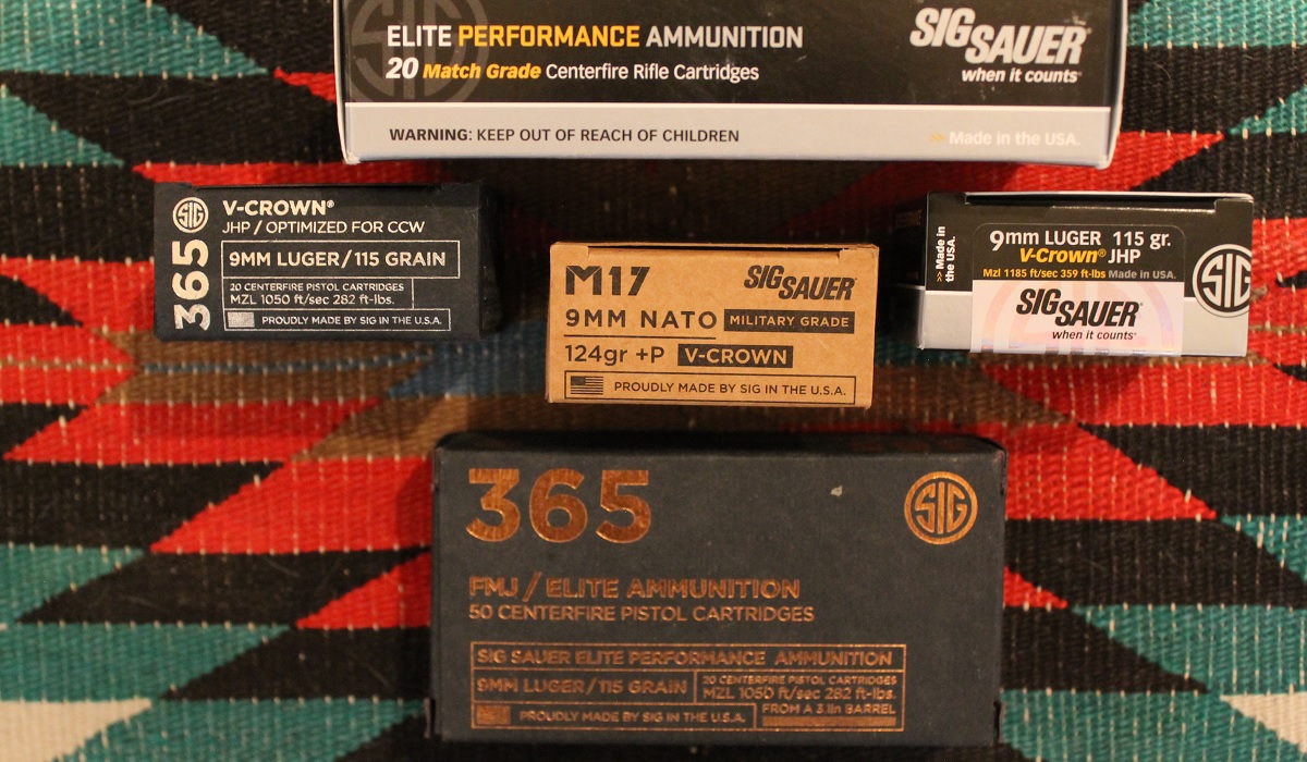 Sig Sauer Offers Ammo For All Your Needs 