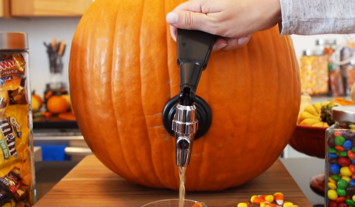 Party Pumpkin: How to Carve a Pumpkin Kegerator for Your Fall-Themed ...