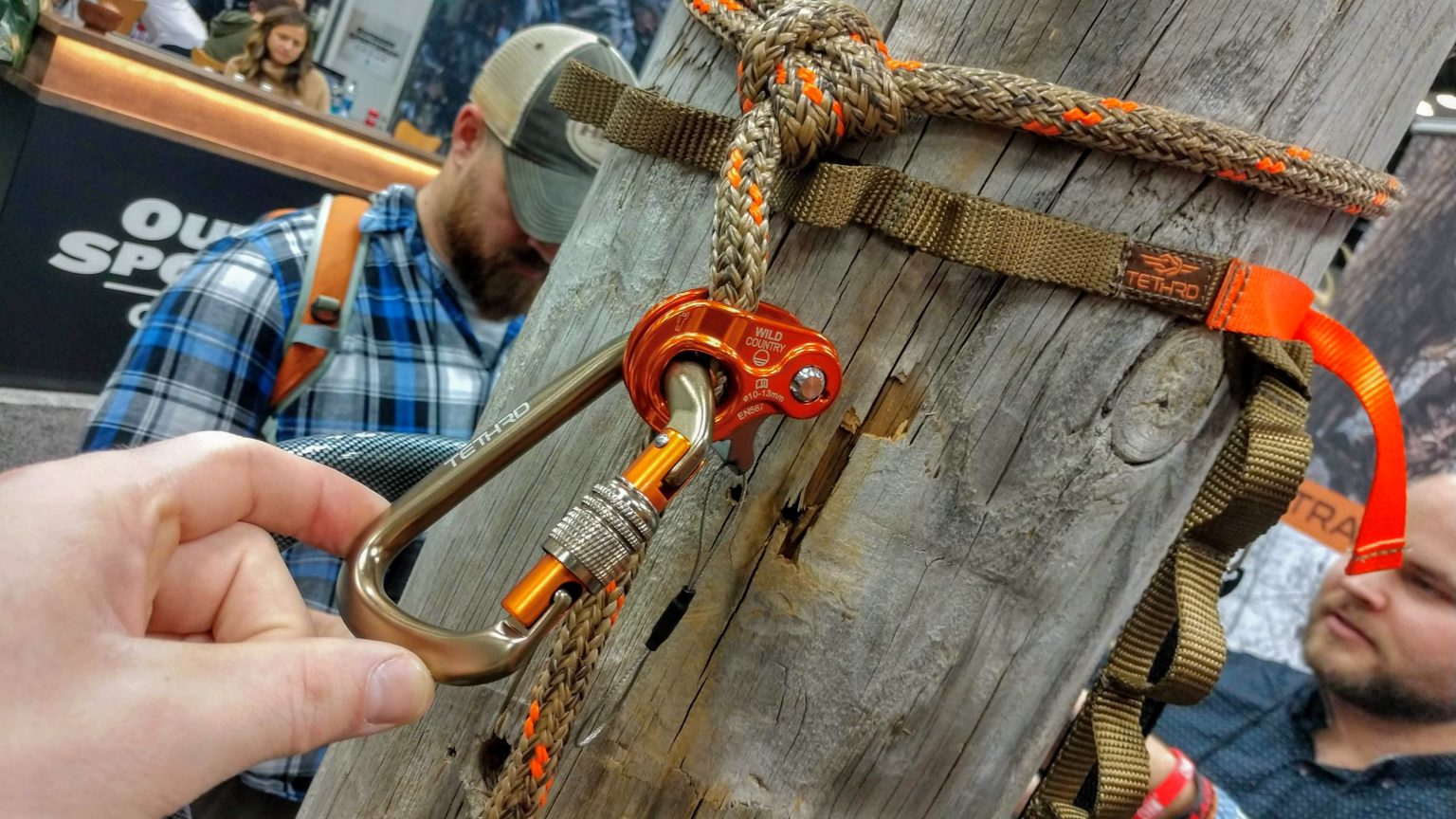 [ATA Show 2020] Tethrd Phantom Saddling a Tree like a Ghost Hunter