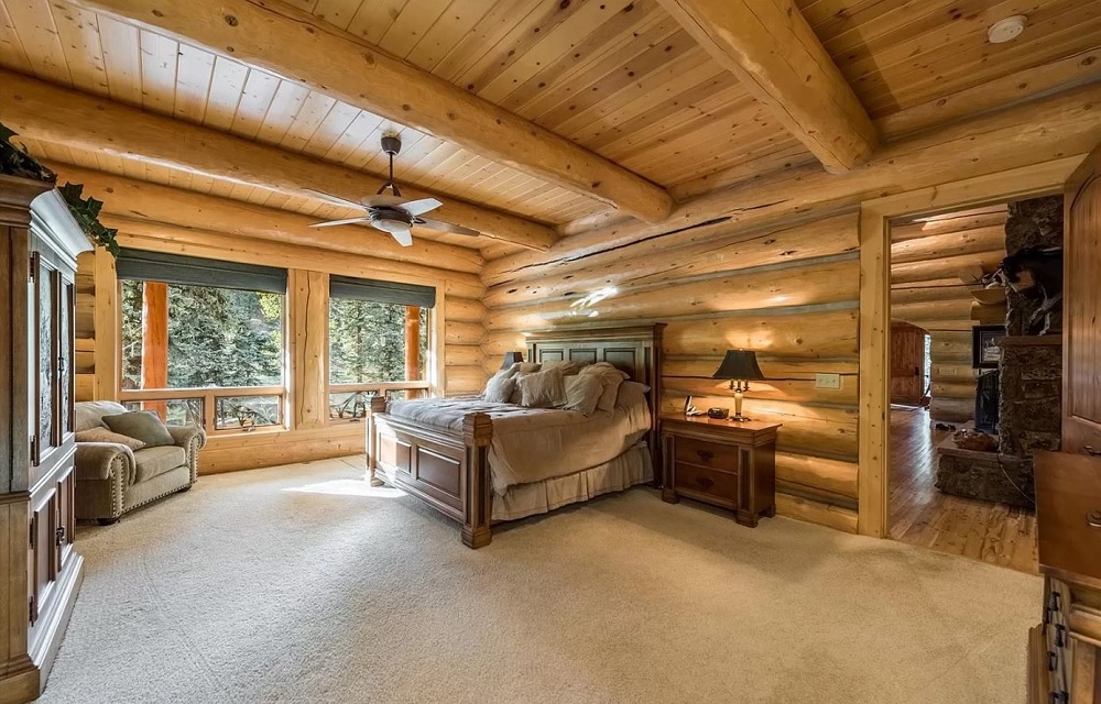 This Rocky Mountain Log Cabin Comes With a 750-Foot Zip Line & Your Own ...