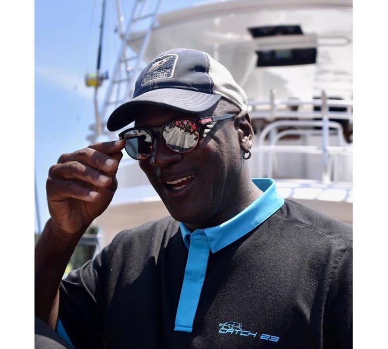 Michael Jordan Lands Trophy Blue Marlin in North Carolina Fishing