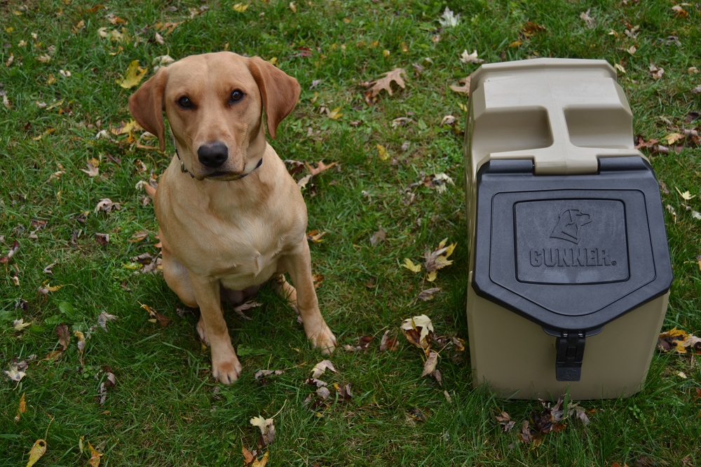 The Brand New Gunner Food Crate is the Toughest Dog Food Bin Ever