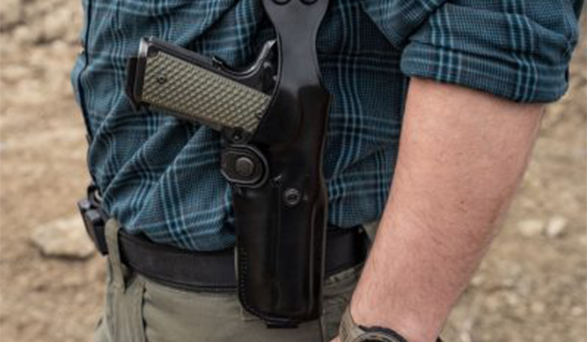 Universal Gun Armpit Holster Shoulder Pistol Holster with Double Magazine Pouchs 