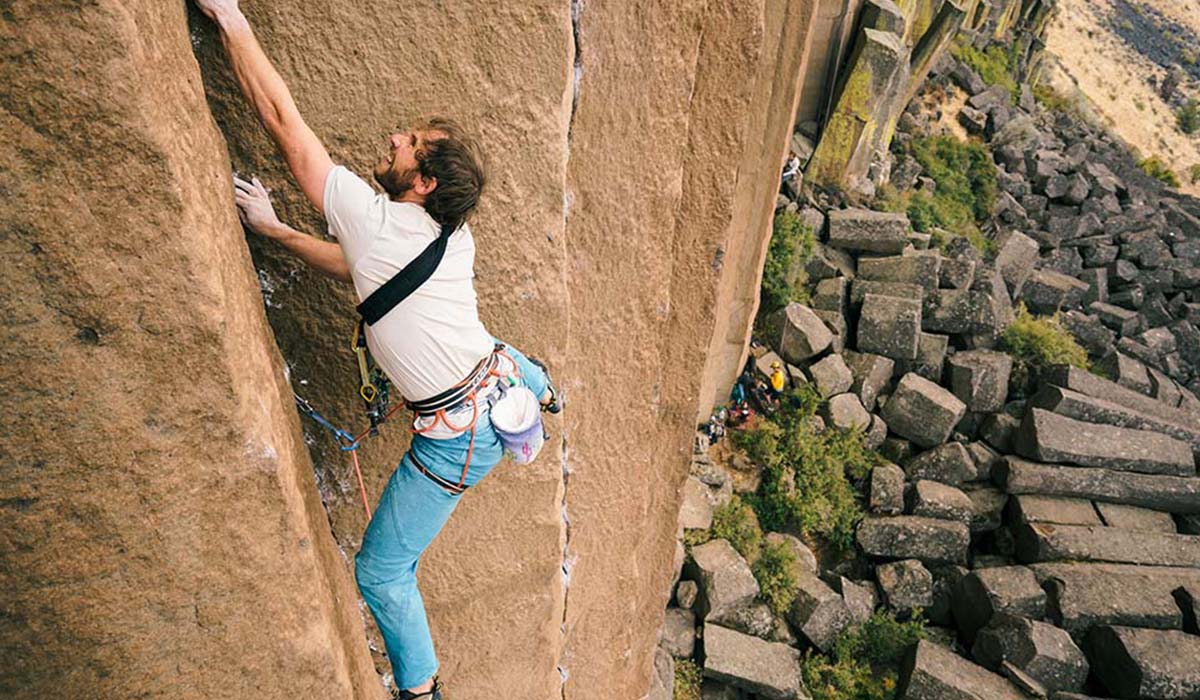 Rock climbing