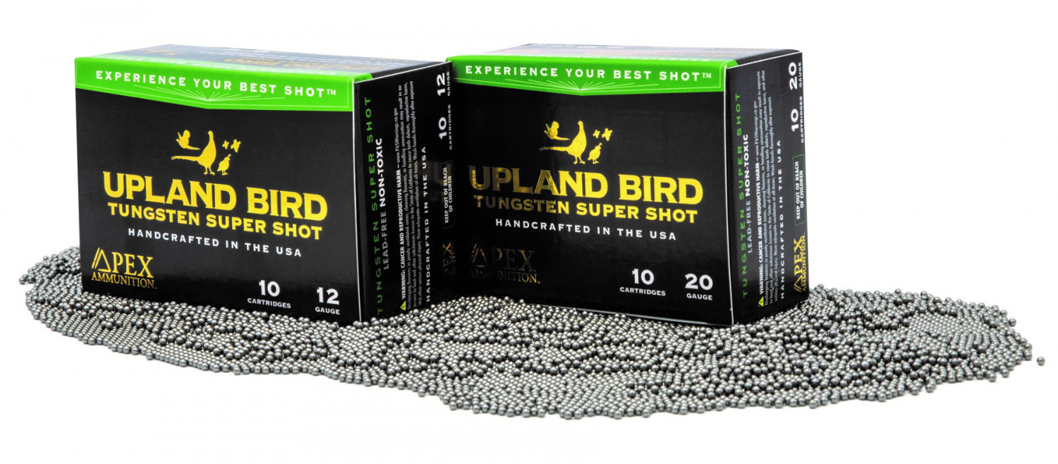 New Upland Bird Tungsten Super Shot Announced by APEX Ammunition