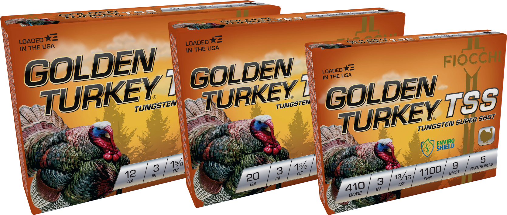 Gobbler Stopper: Fiocchi's New Golden Turkey TSS Loads
