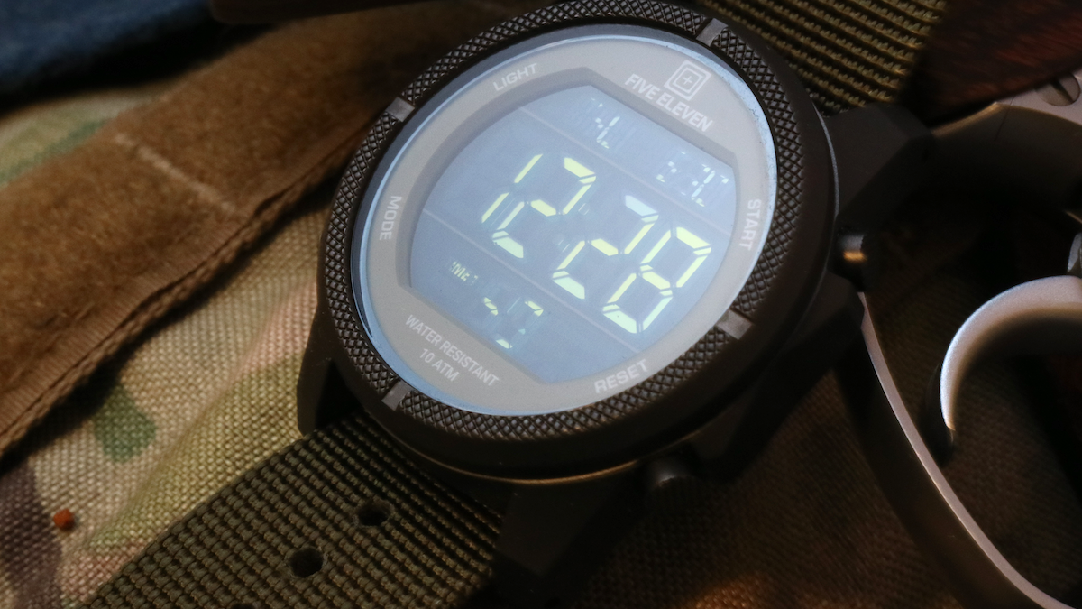 OutdoorHub Review: The 5.11 Division Digital Watch in Tac OD