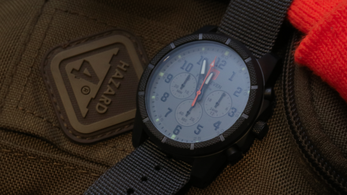OutdoorHub Review: The 5.11 Outpost Chrono Watch in Storm