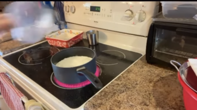 Making cheese from powdered milk