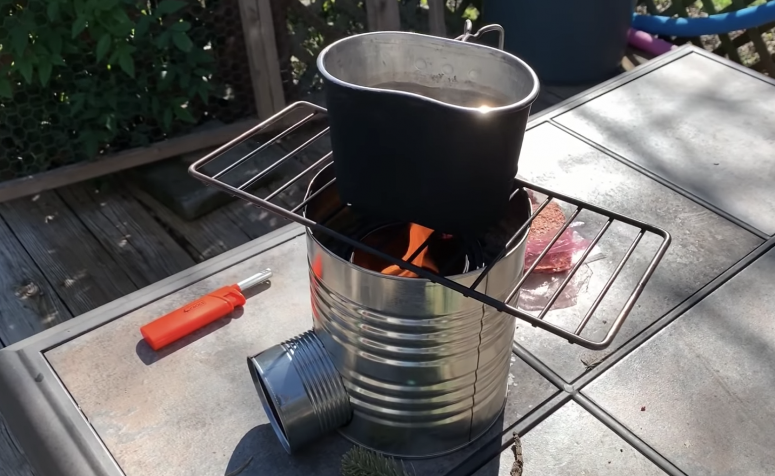 How to Make a Rocket Stove with Tin Cans | OutdoorHub