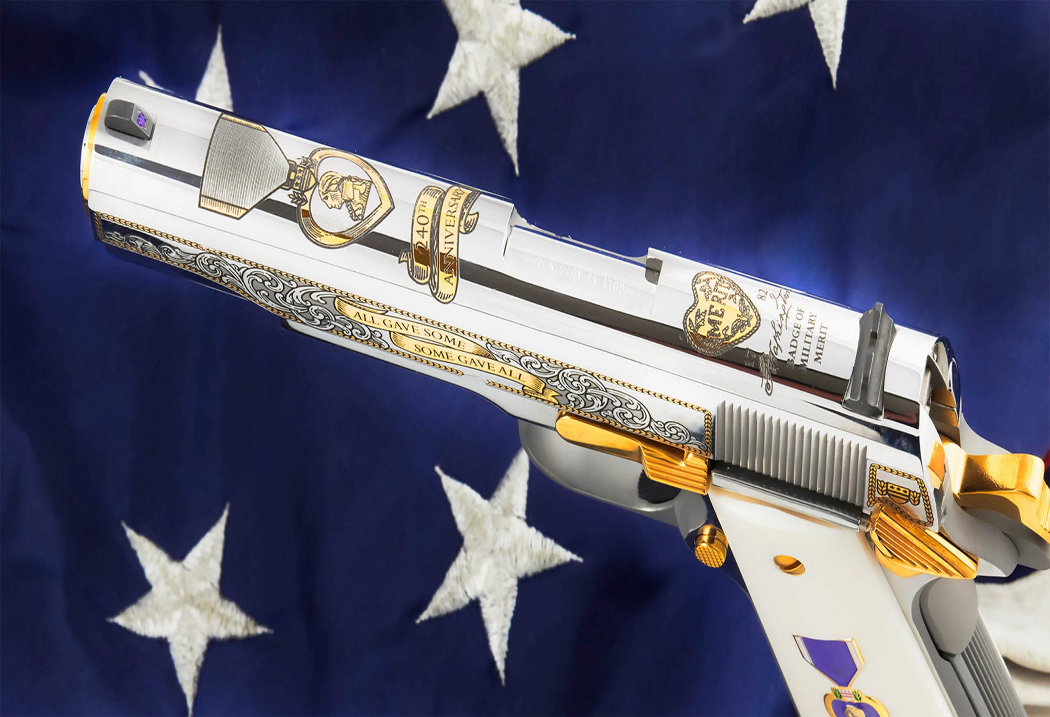 New Purple Heart Commemorative Colt 1911 Announced By Sk Customs 