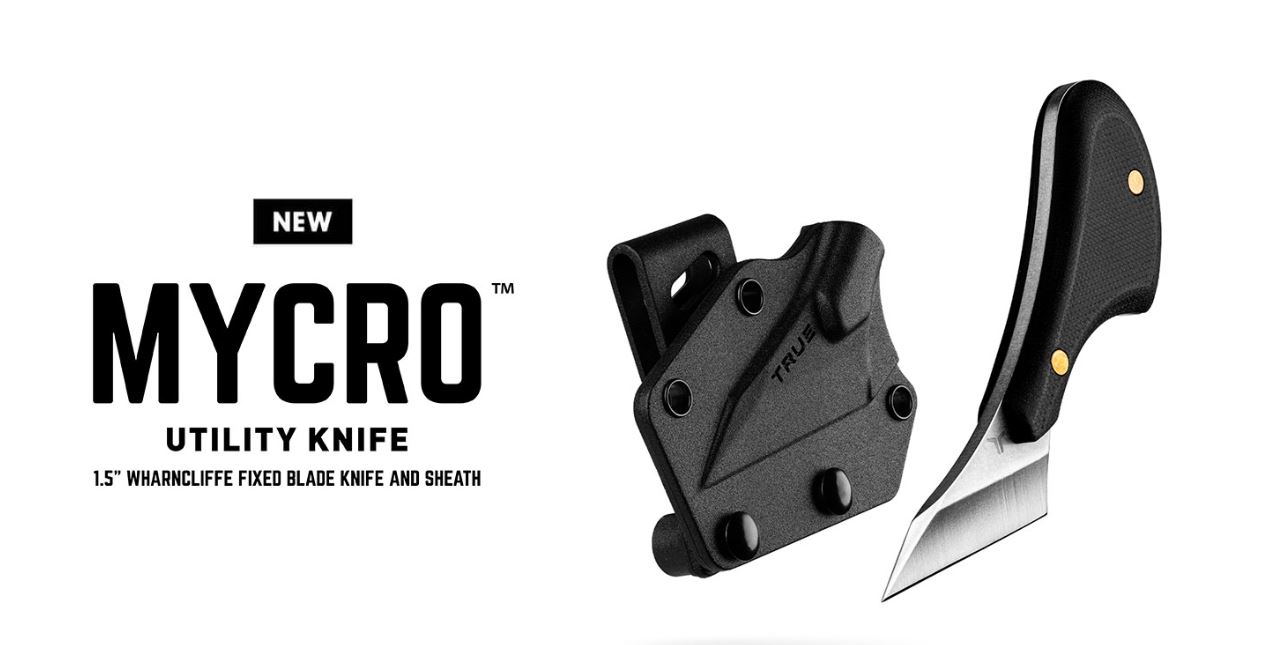 New Stainless Steel Mycro Utility Blade from True Utility 