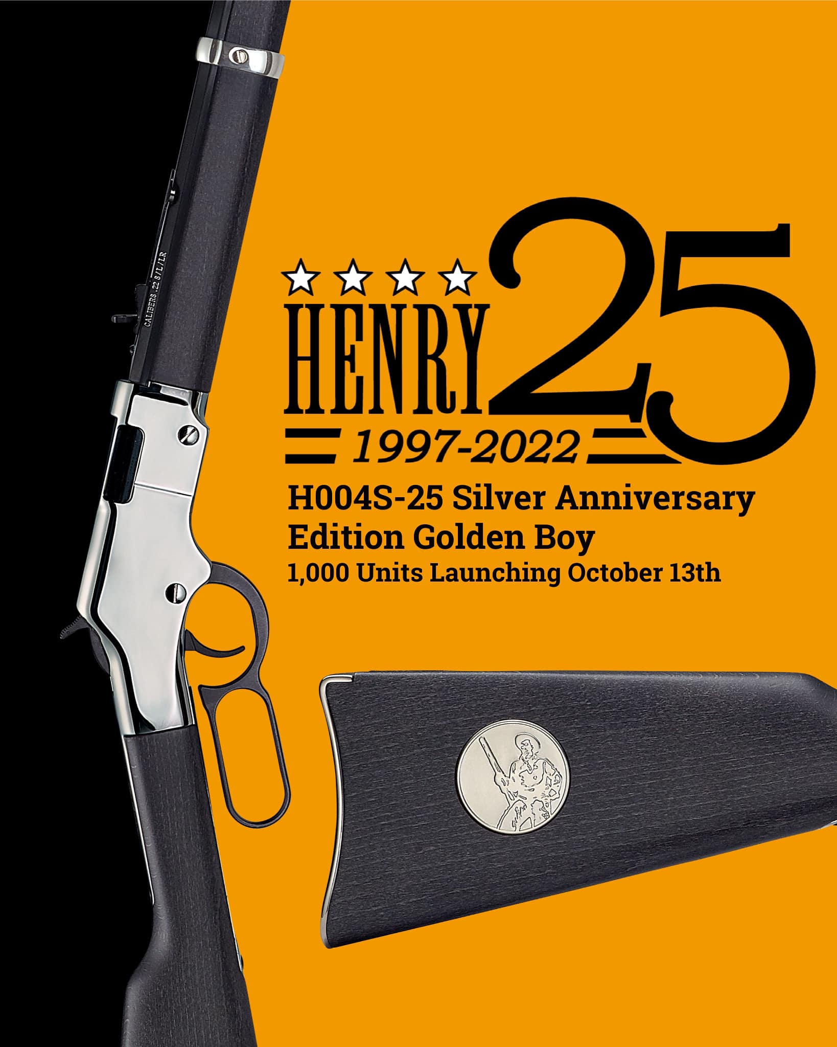 Henry Announces the Silver Anniversary Limited-Edition Rifle
