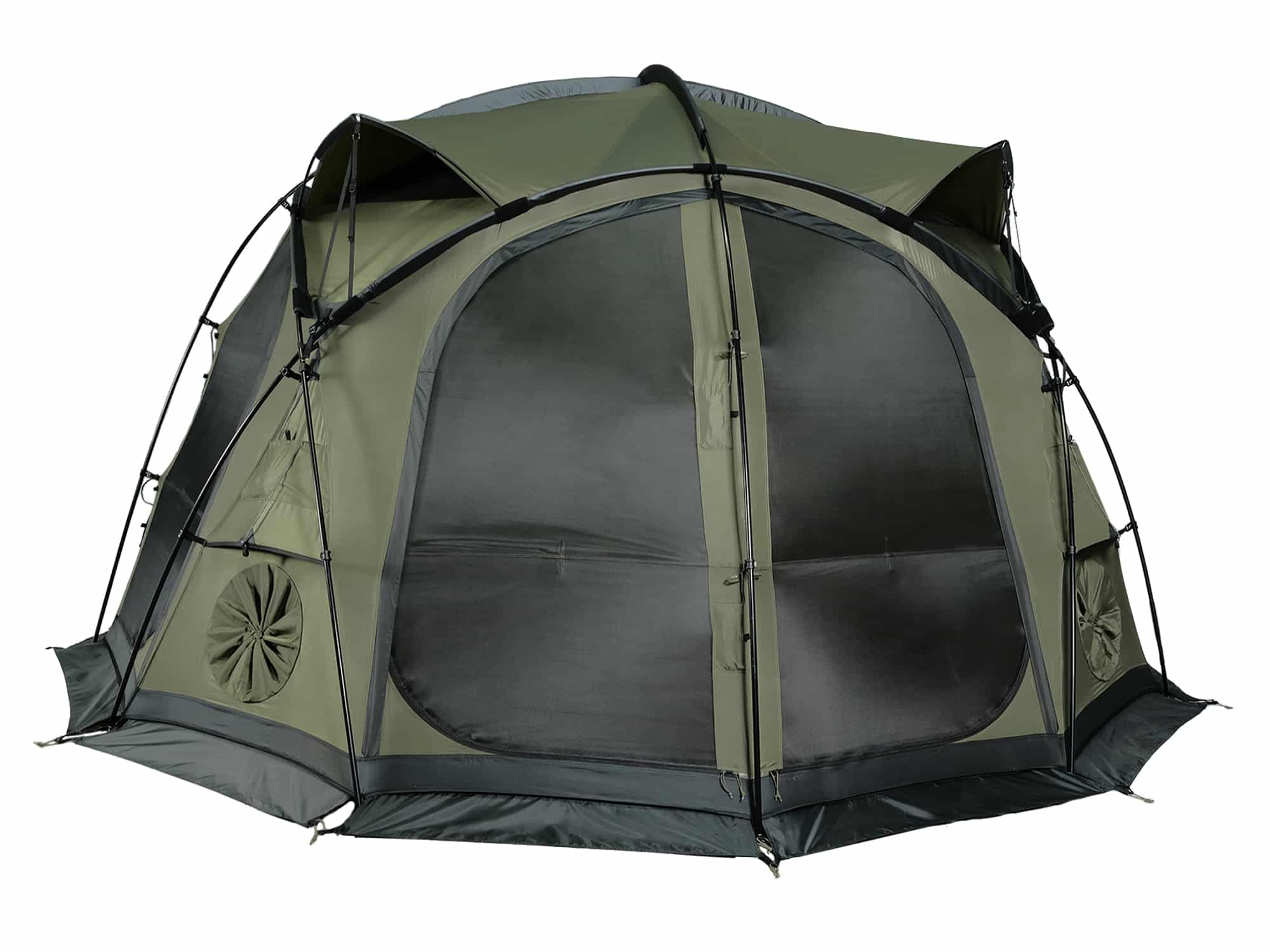 The New 4 Season 8 Person Dragoon Tent from LiteFighter