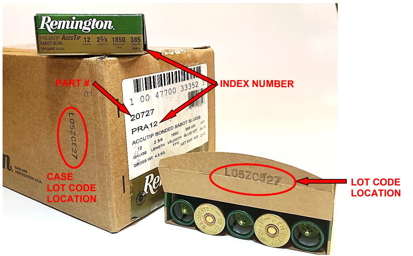 Remington Issues Safety Recall for 12ga AccuTip Sabot Slugs 
