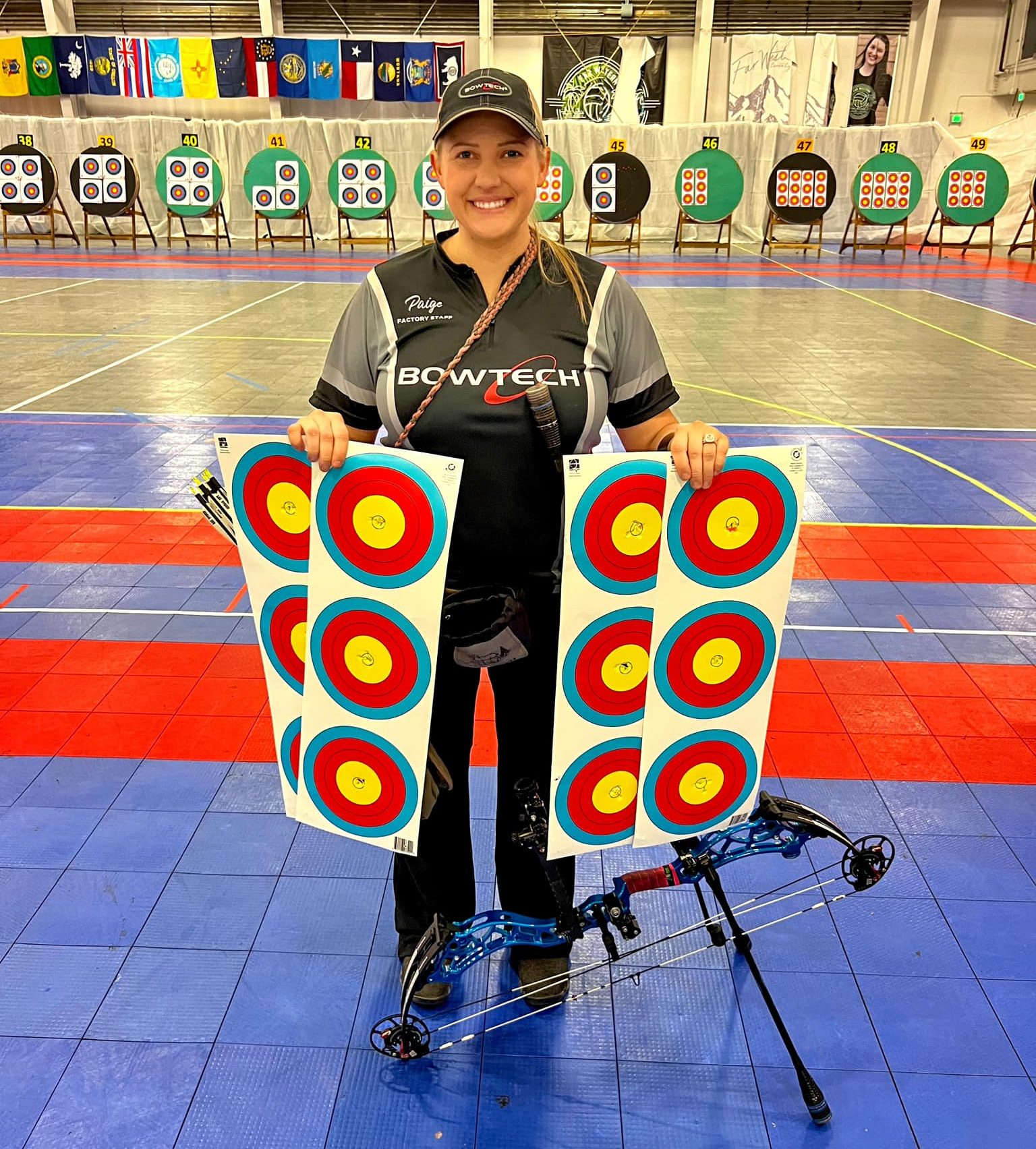 Paige Pearce Sets New Record at USA Indoor Archery Nationals