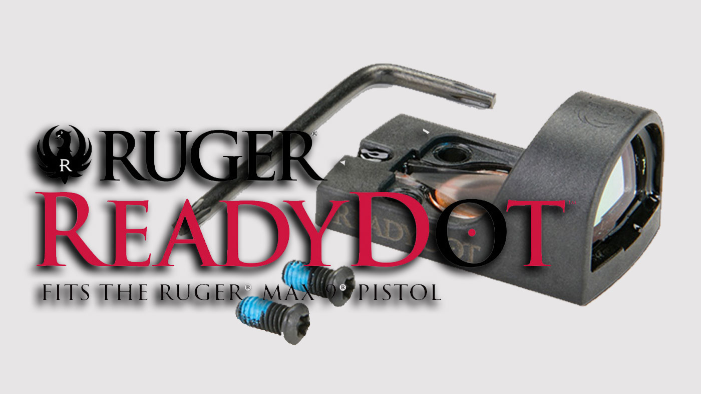 Ruger's New ReadyDot Pistol Reflex Optic is Powered by the Sun!