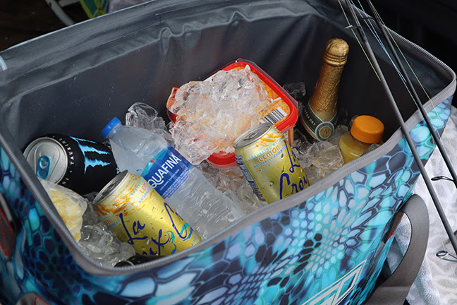 EGO’s Fish & Weigh-In Cooler Bag goes Triple Time