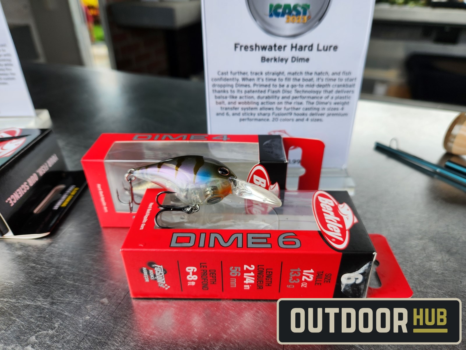 [ICAST 2023] NEW Mid-Depth Crankbait from Berkley - The Dime