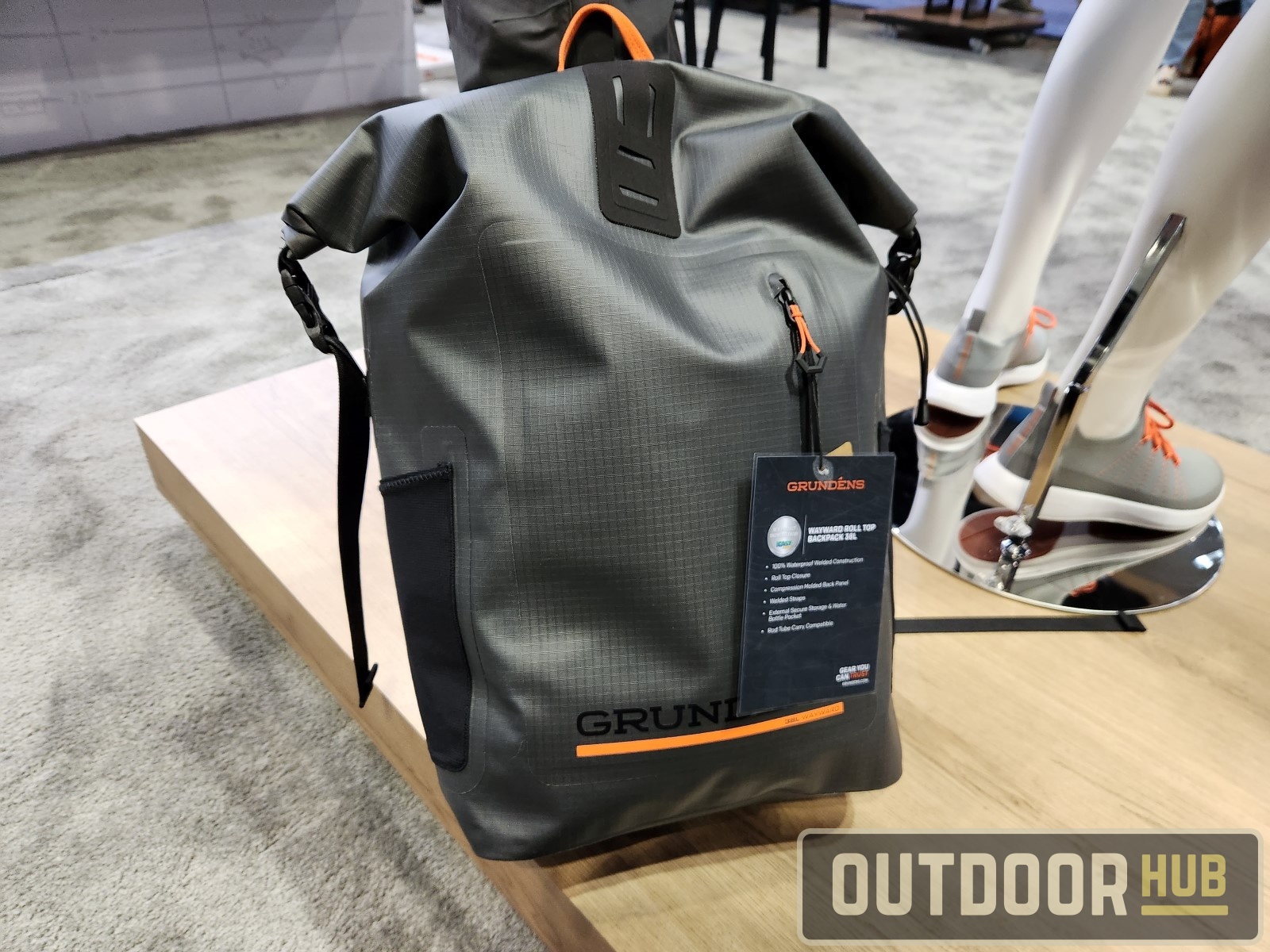 ICAST 2023] Grunden's NEW Dry Bag - Wayward Roll Top Backpack