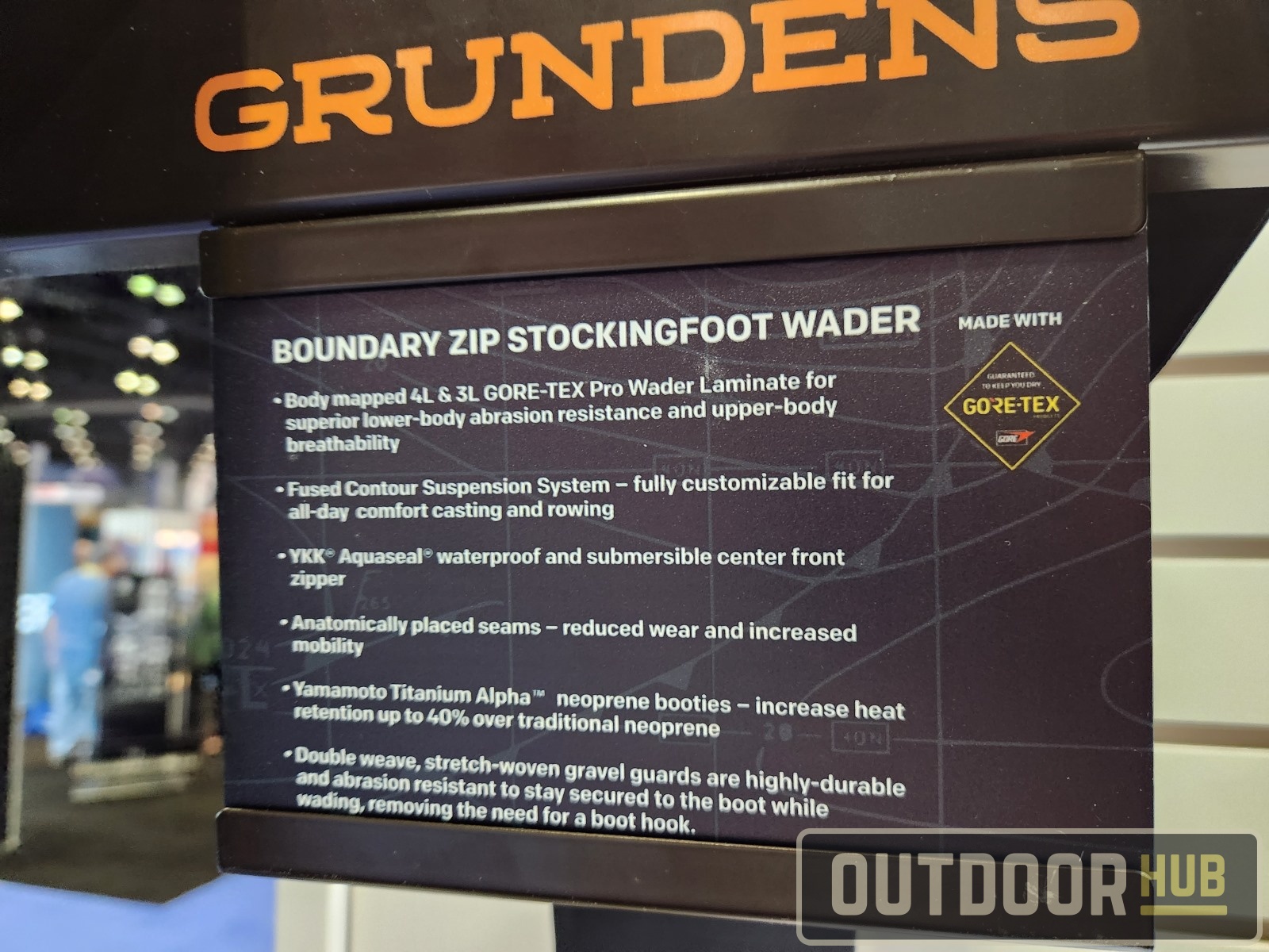 [ICAST 2023] Grundens' NEW Boundary Zip Stockingfoot Wader