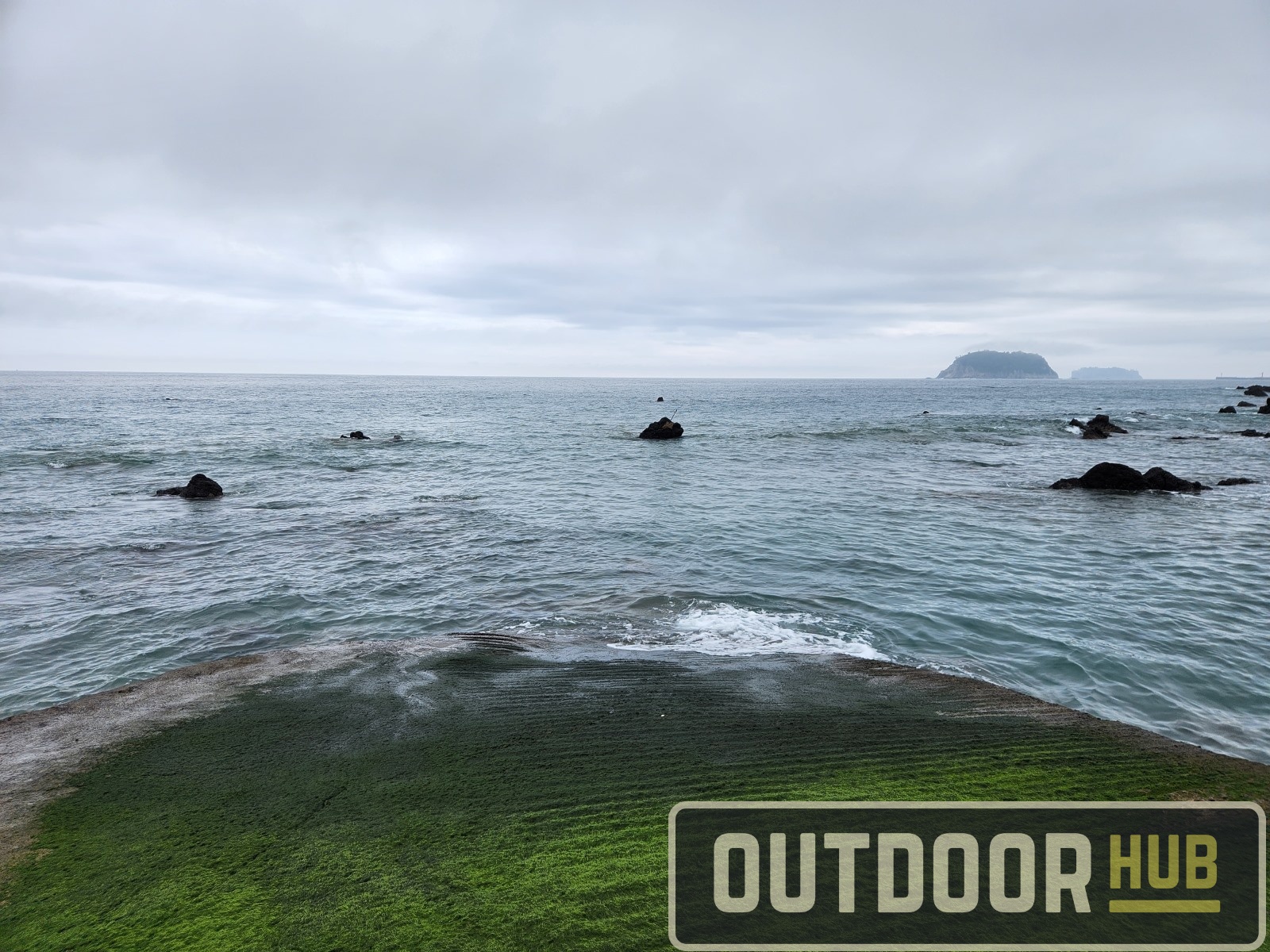 Traveling South Korea - Shore Fishing Jeju Island