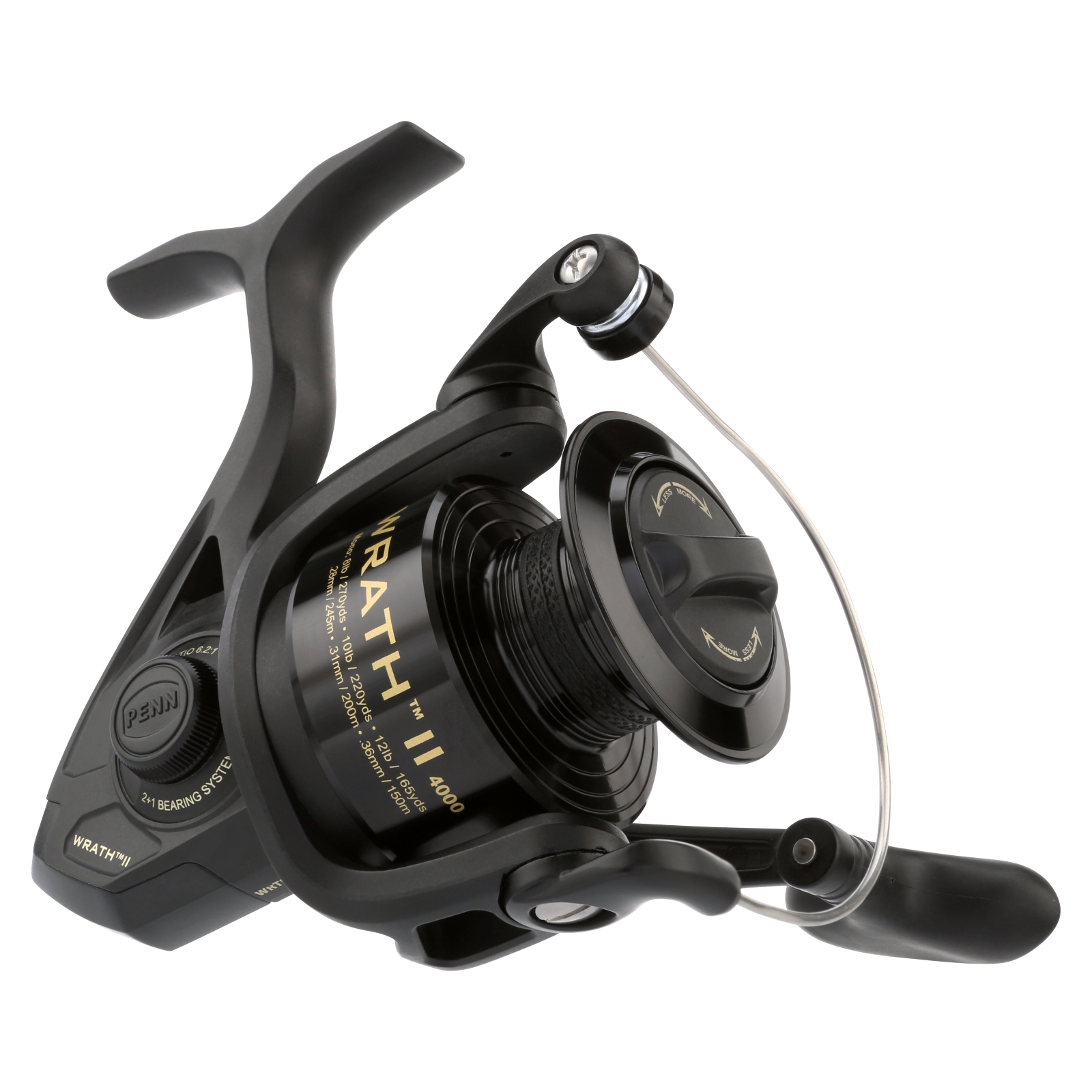 NEW PENN Wrath II Reel and Combo - Affordable Option 