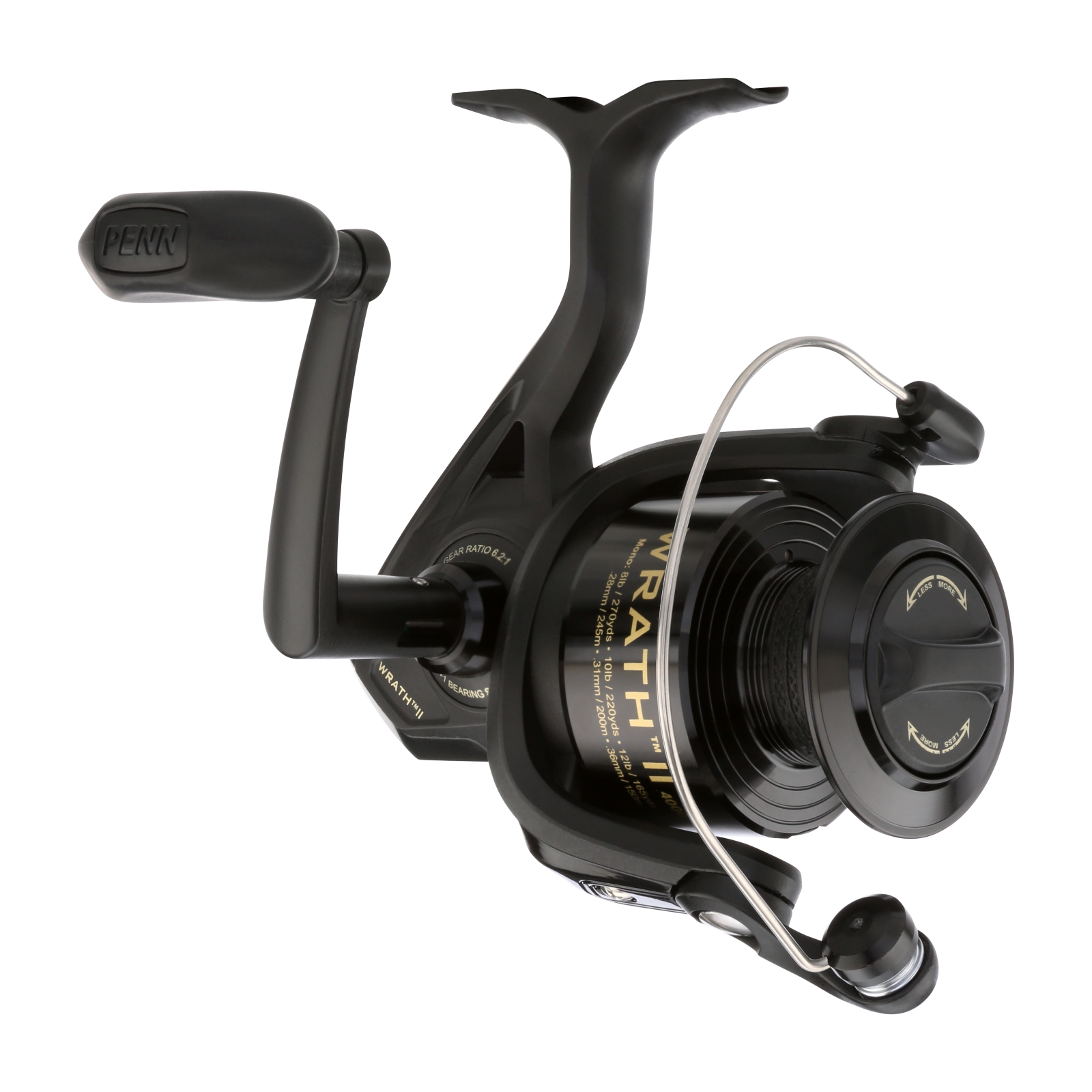 PENN Wrath II Spinning Reel & Combo Now Features the Classic PENN