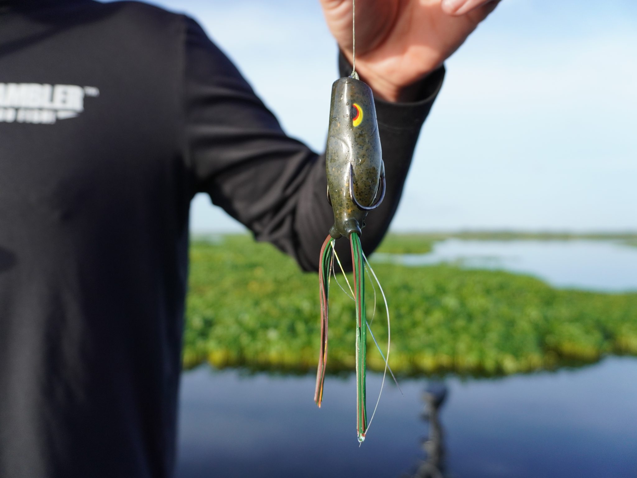 The NEW Popping Frog from Gambler Lures