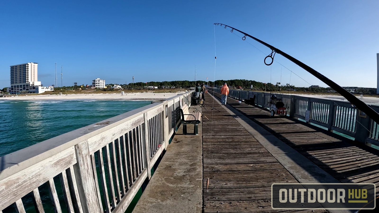 Fishing the Panama City Beach County Pier in October - Part 2