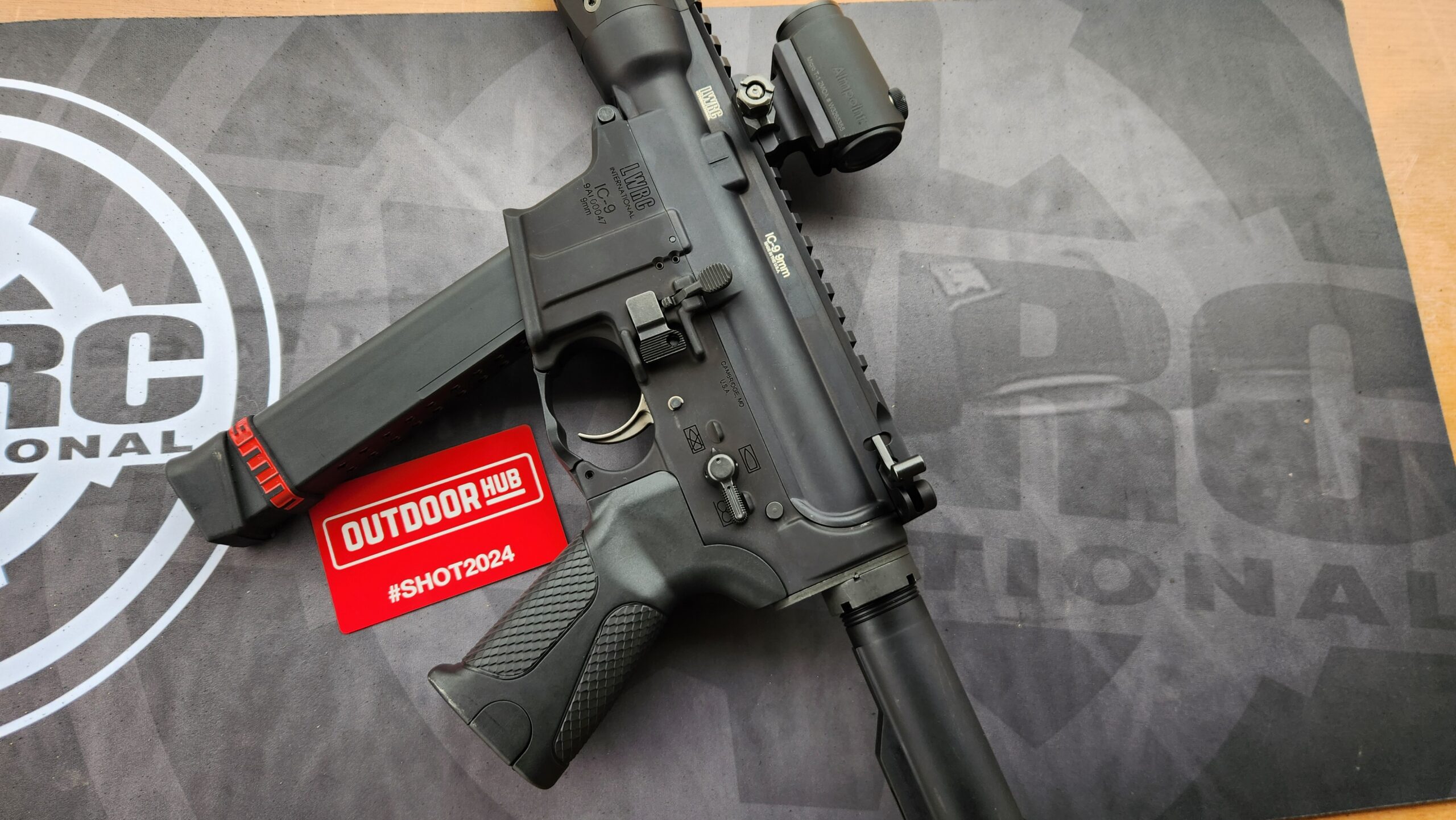 [SHOT 2024] LWRC International Announces the NEW IC-9 Pistol Caliber AR