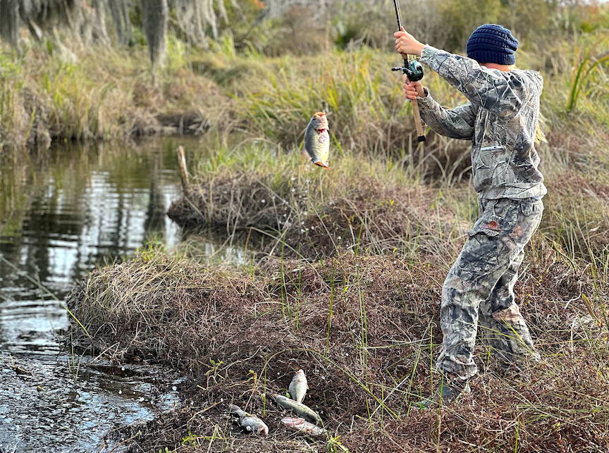 Eliminating Shallow Water to Discover Stacked Bass in February