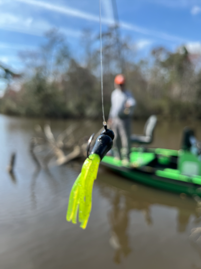 Crappie Remain in Deep Water Just Ahead of Mississippi Crappie Spawn.