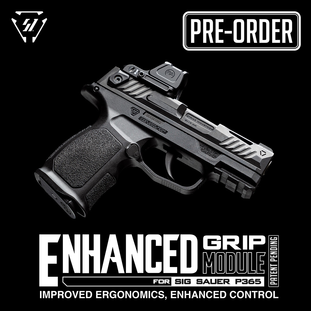 NEW Strike Industries P365 Enhanced Grip Module Now Available
