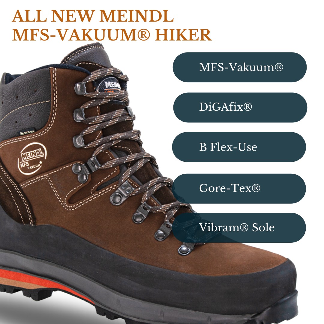 The New Meindl USA Premium MFS Vakuum Hiker Boot