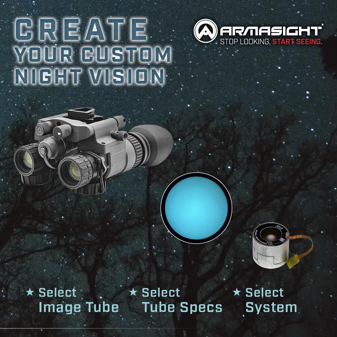 Night Vision Your Way With the New Armasight Custom Night Vision Program