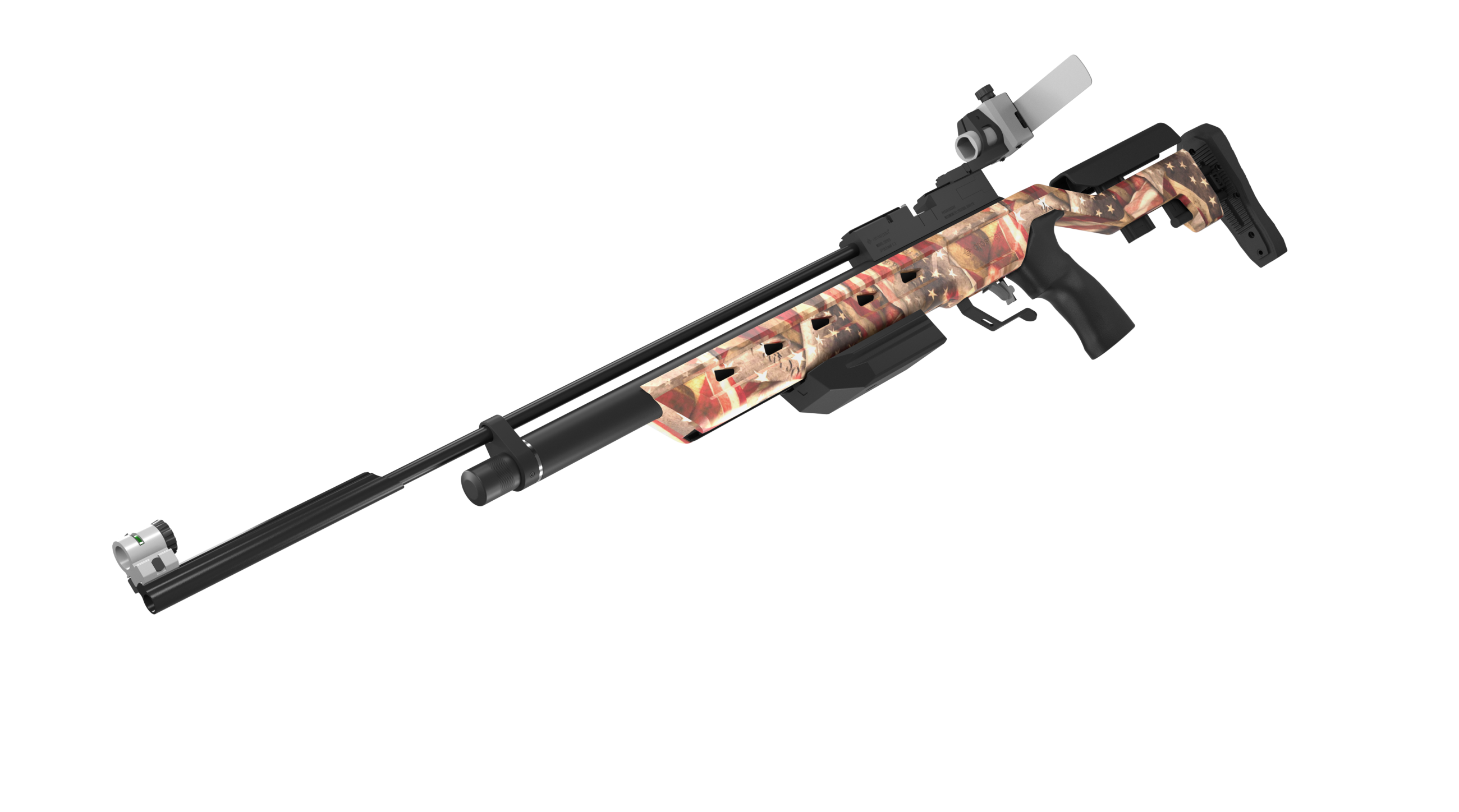 The Crosman Challenger's New Skin - American Special Flag Edition