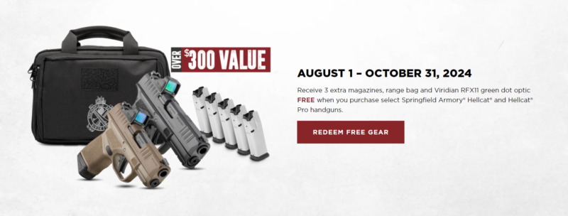 Springfield Hellcat & Hellcat Pro Gear Up Promo: An Optic & All the Mags!