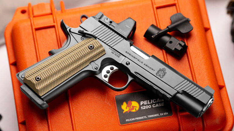 Agency Optic System Gets Adapted to Springfield 1911 AOS Pistols