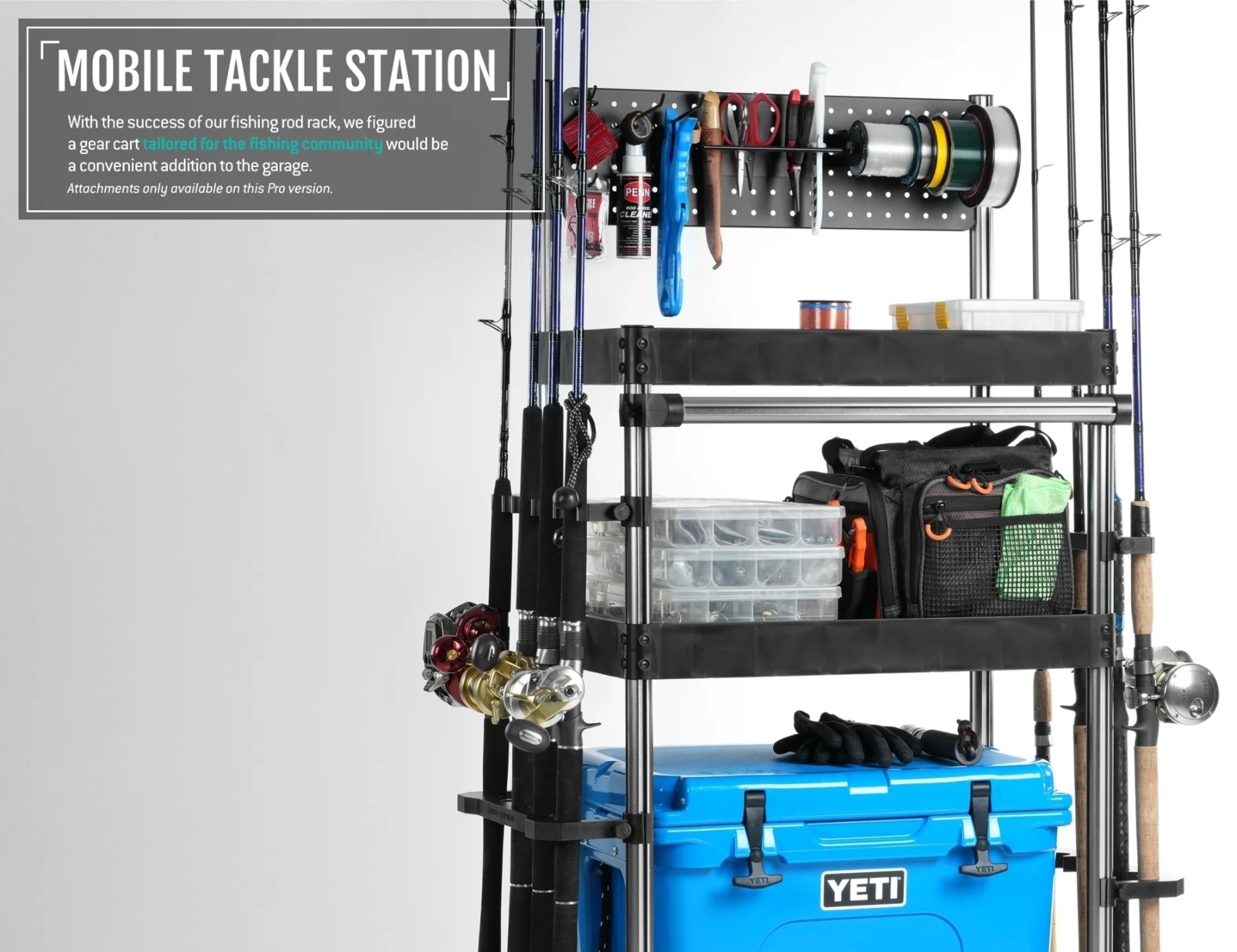 Savior Equipment Brings out NEW Mobile Tackle Station