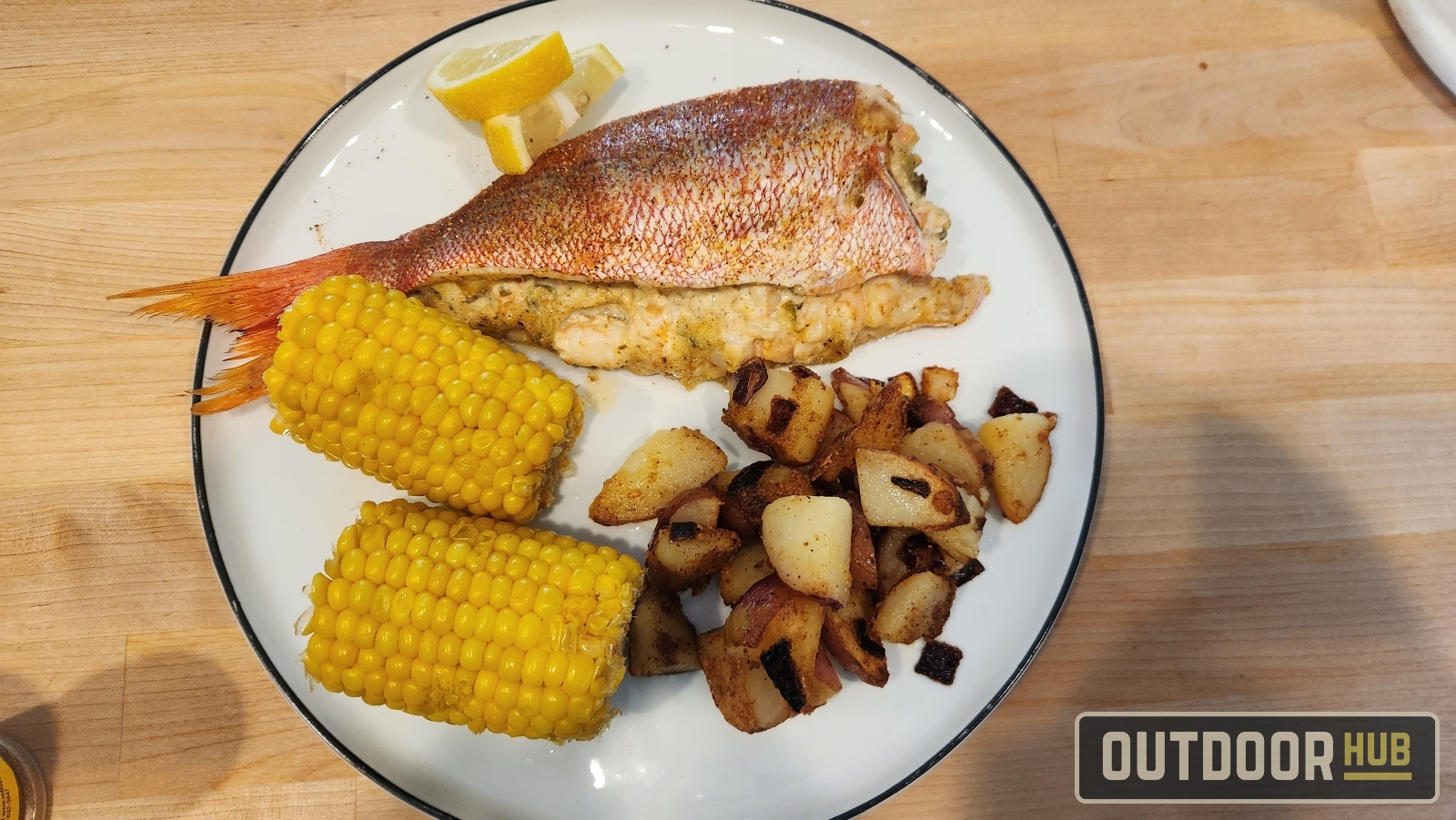 Catch & Cook – Baked Stuffed Snapper - Vermillion Snapper