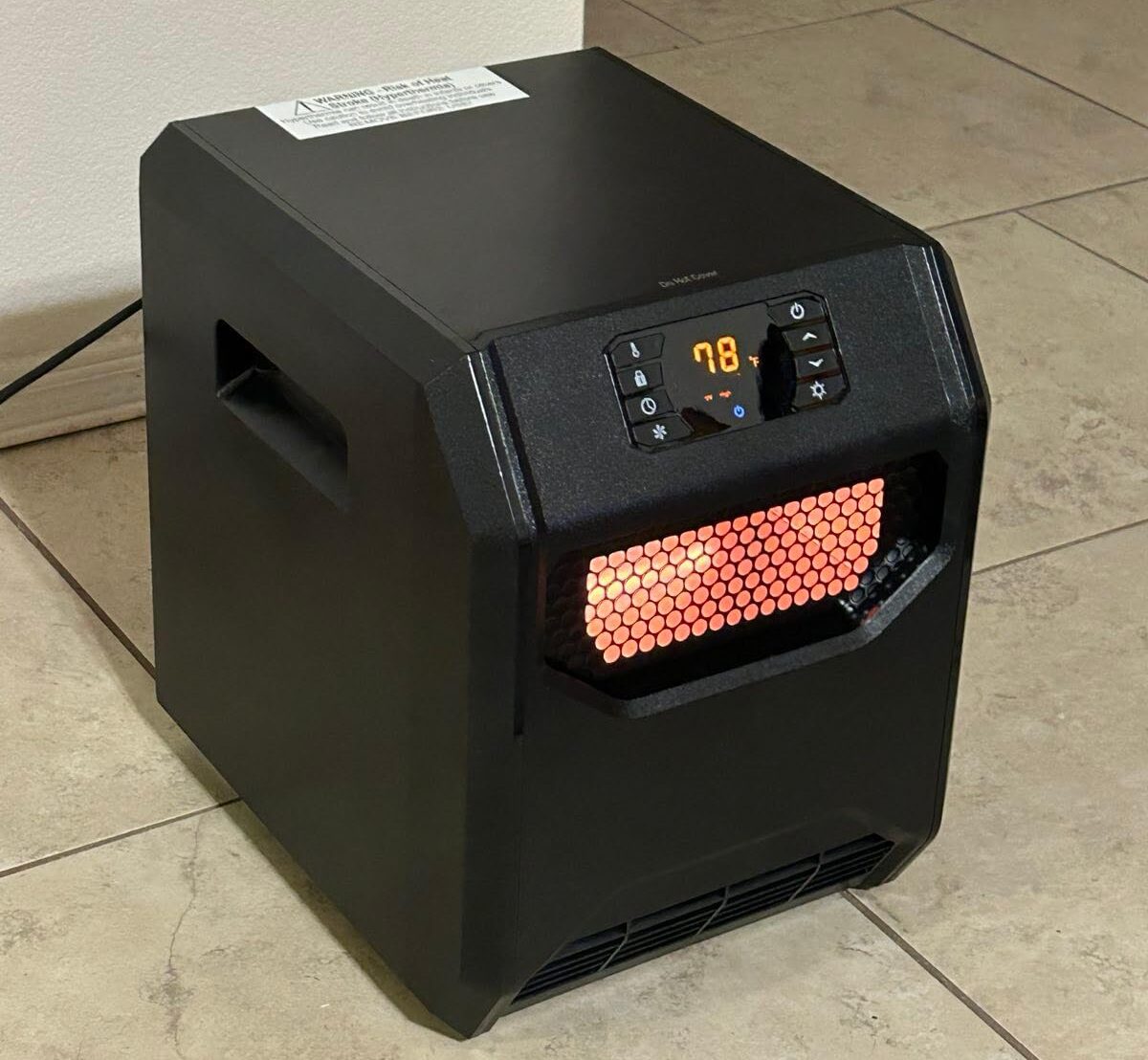 Realsmart 1500W Portable Electric Infrared Space Heater Cheap Portable Space Heater