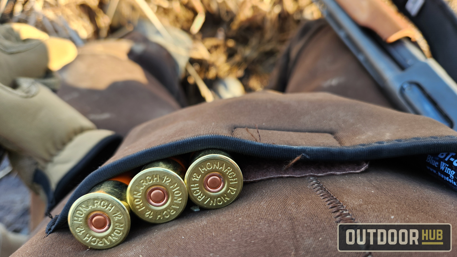 Storing Some Shells and a Call in the Chest Pocket