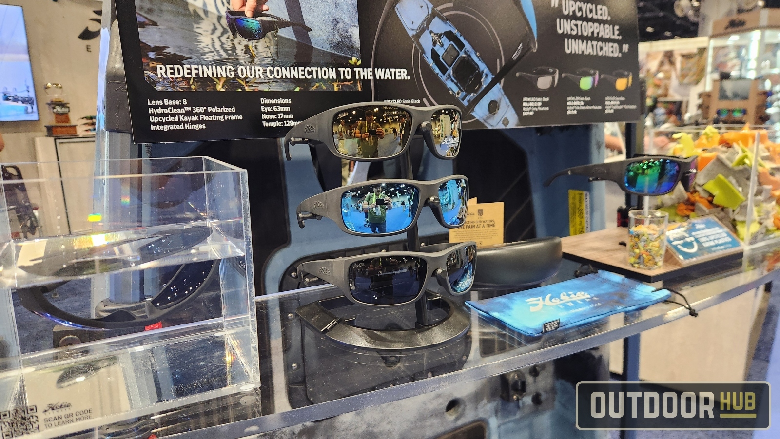 [ICAST 2025] Hobie Eyewear Hull Float - Upcycled Hobie Kayak Plastics