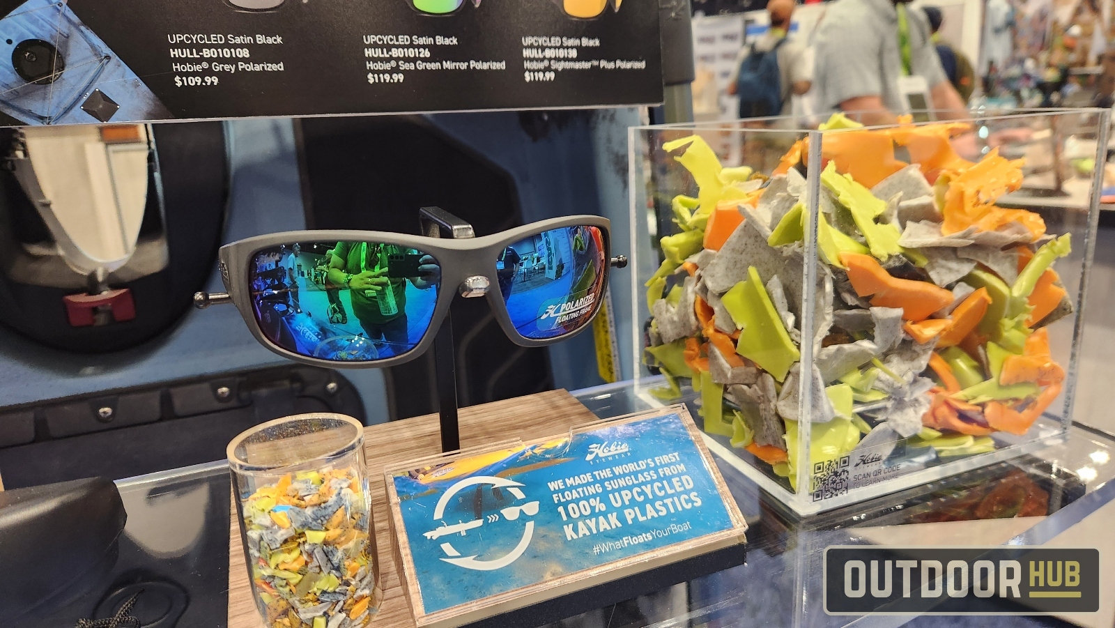 [ICAST 2025] Hobie Eyewear Hull Float - Upcycled Hobie Kayak Plastics