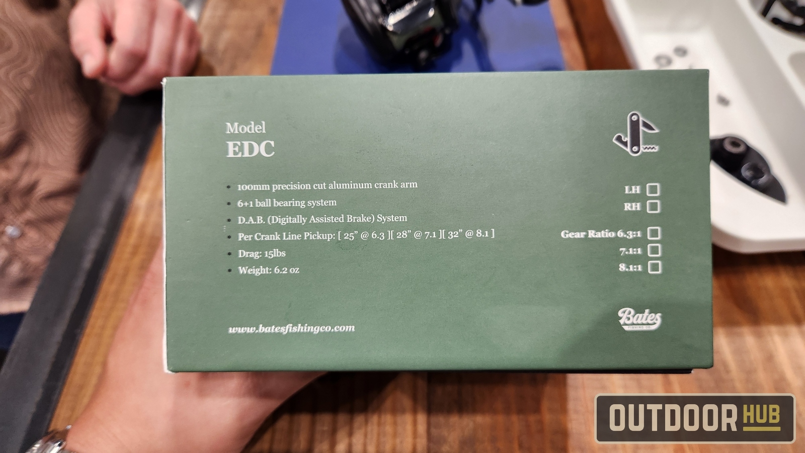 [ICAST 2025] Bates Fishing Co. New Digital Casting Control Reel – EDC 100