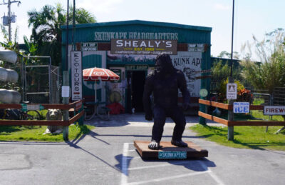 Cryptid Skunk Ape Headquarters in Florida